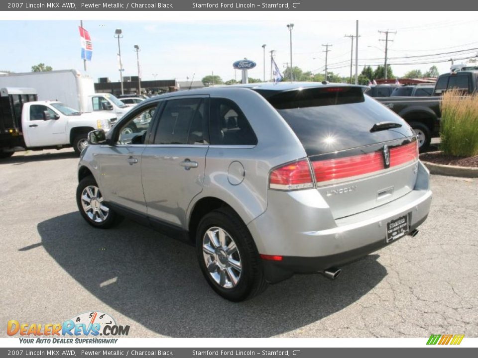 2007 Lincoln MKX AWD Pewter Metallic / Charcoal Black Photo #10