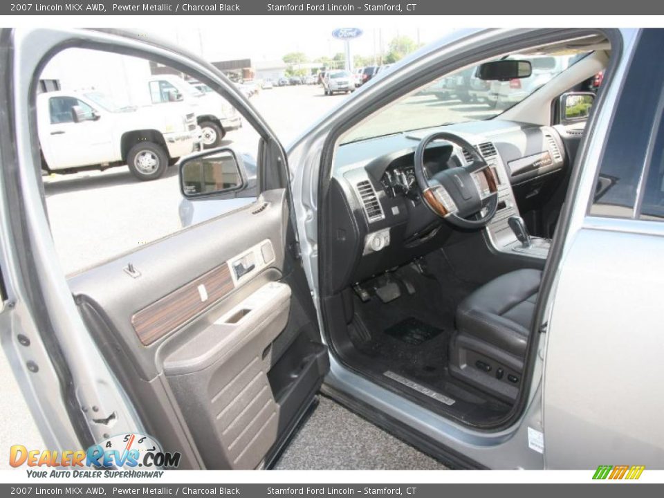 2007 Lincoln MKX AWD Pewter Metallic / Charcoal Black Photo #12