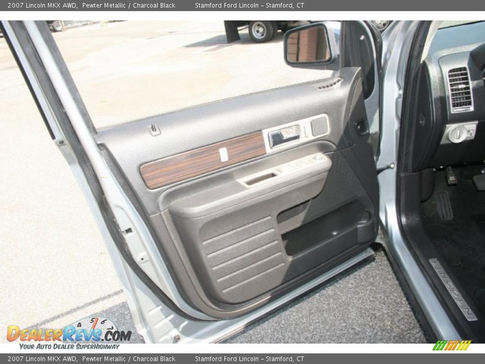 2007 Lincoln MKX AWD Pewter Metallic / Charcoal Black Photo #14