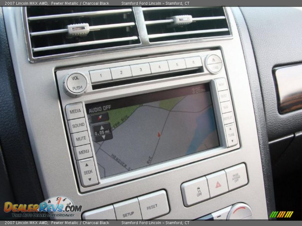 2007 Lincoln MKX AWD Pewter Metallic / Charcoal Black Photo #16