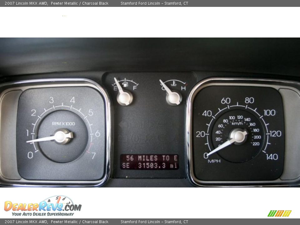 2007 Lincoln MKX AWD Pewter Metallic / Charcoal Black Photo #18