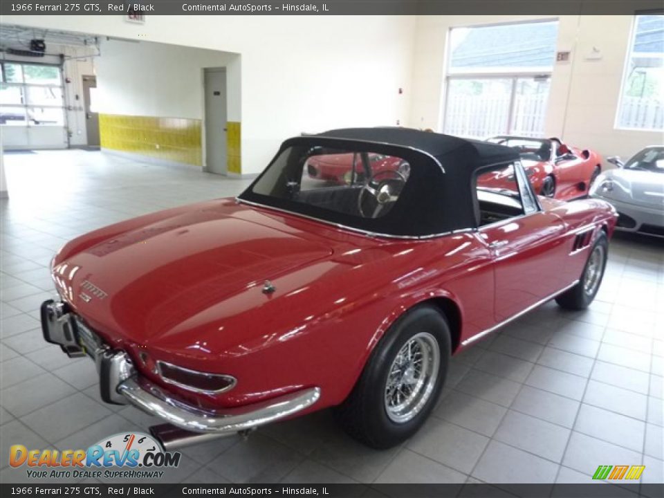 1966 Ferrari 275 GTS Red / Black Photo #6