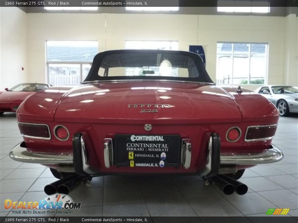 1966 Ferrari 275 GTS Red / Black Photo #7