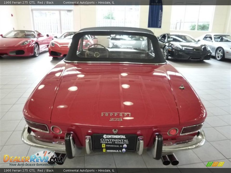 1966 Ferrari 275 GTS Red / Black Photo #8