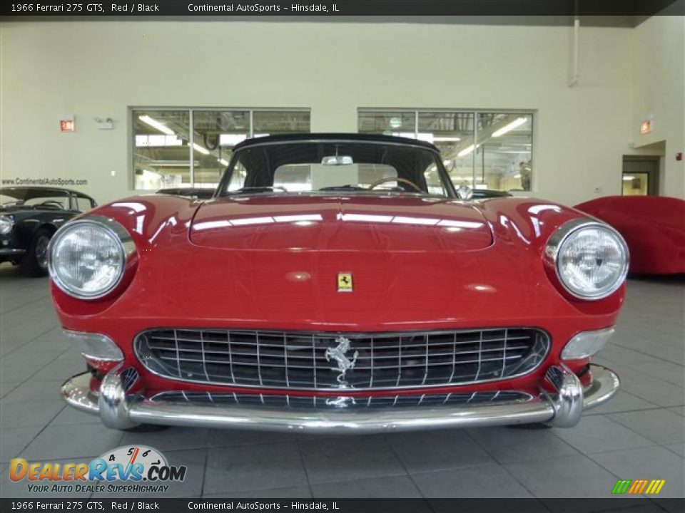 1966 Ferrari 275 GTS Red / Black Photo #11