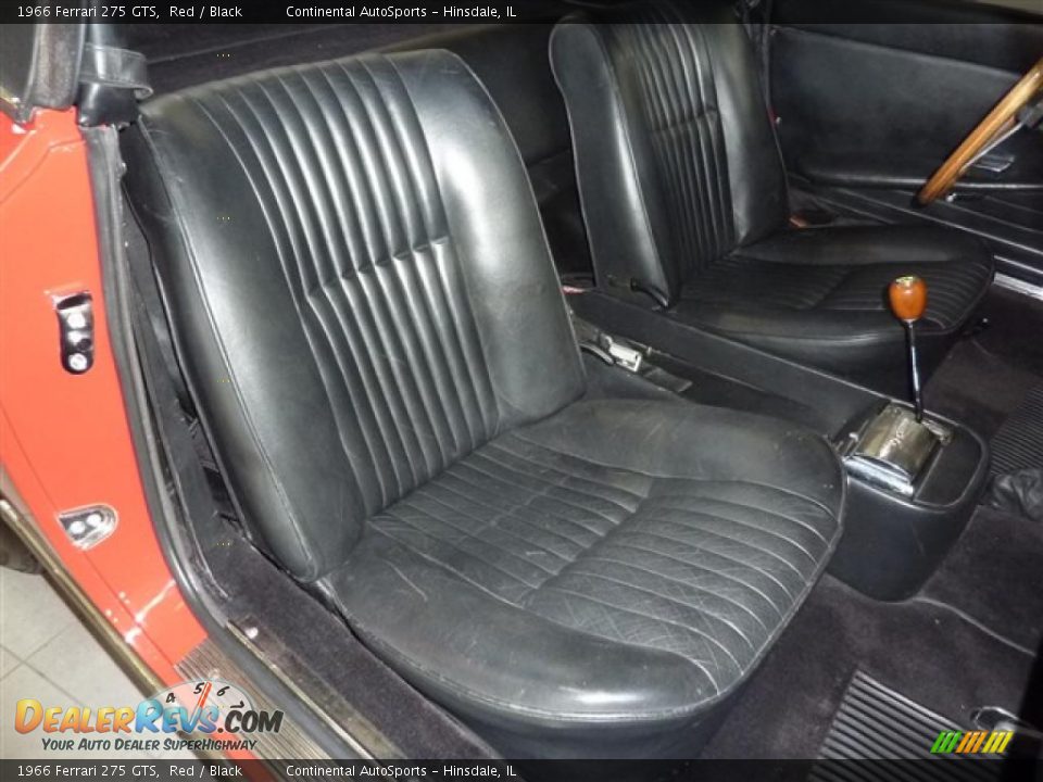 Black Interior - 1966 Ferrari 275 GTS Photo #26