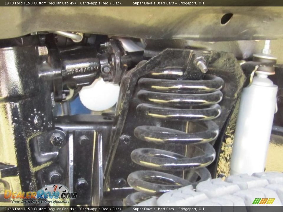 Undercarriage of 1978 Ford F150 Custom Regular Cab 4x4 Photo #7