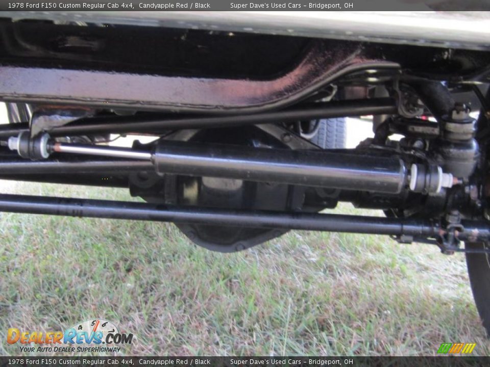 Undercarriage of 1978 Ford F150 Custom Regular Cab 4x4 Photo #8