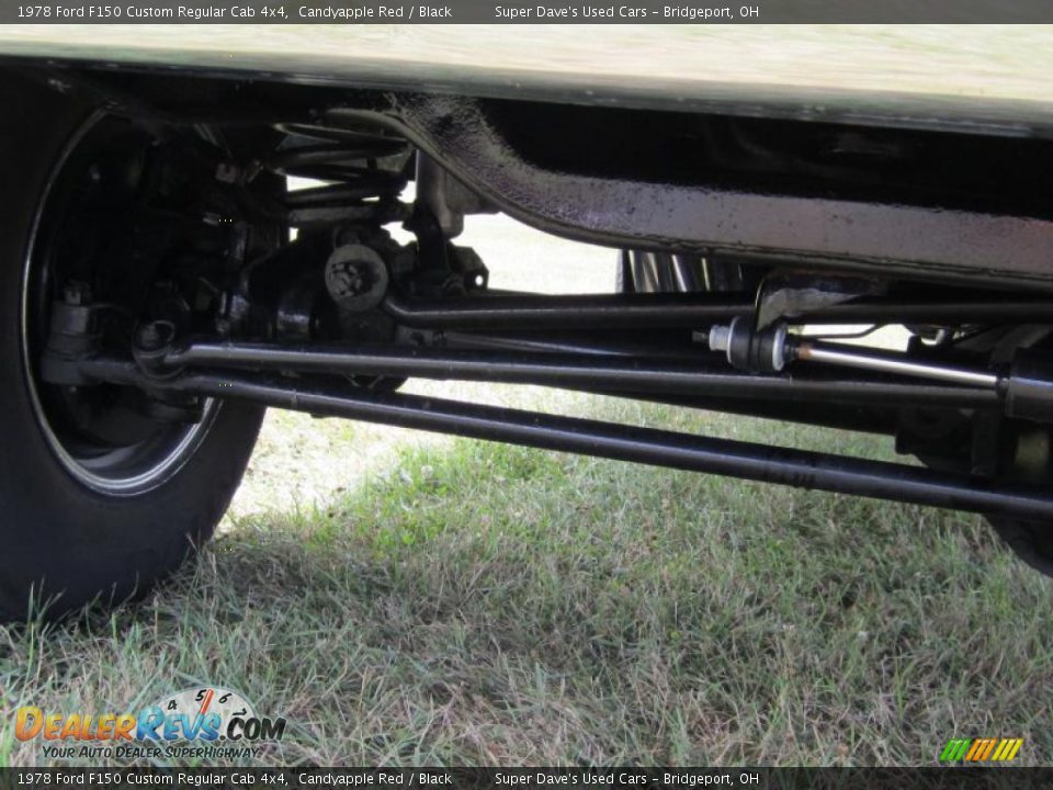 Undercarriage of 1978 Ford F150 Custom Regular Cab 4x4 Photo #11