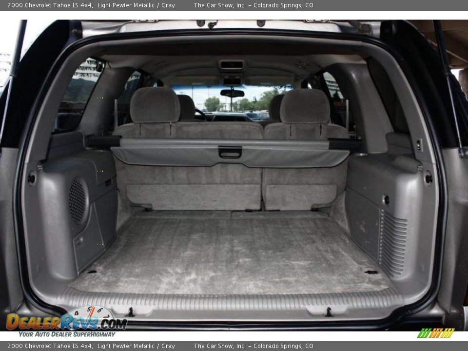 2000 Chevrolet Tahoe LS 4x4 Light Pewter Metallic / Gray Photo #14