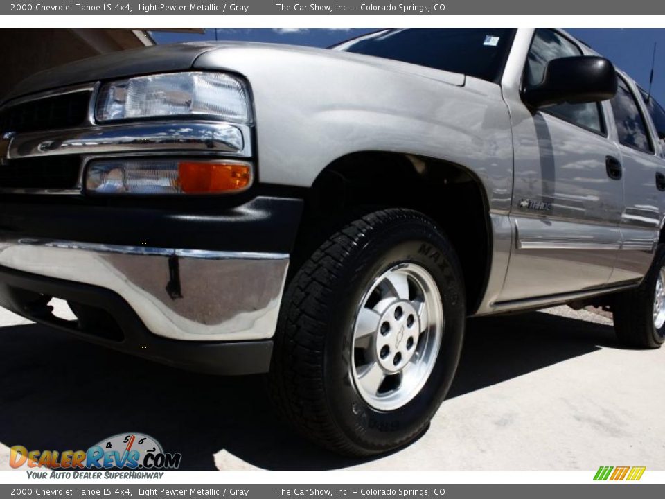 2000 Chevrolet Tahoe LS 4x4 Light Pewter Metallic / Gray Photo #22