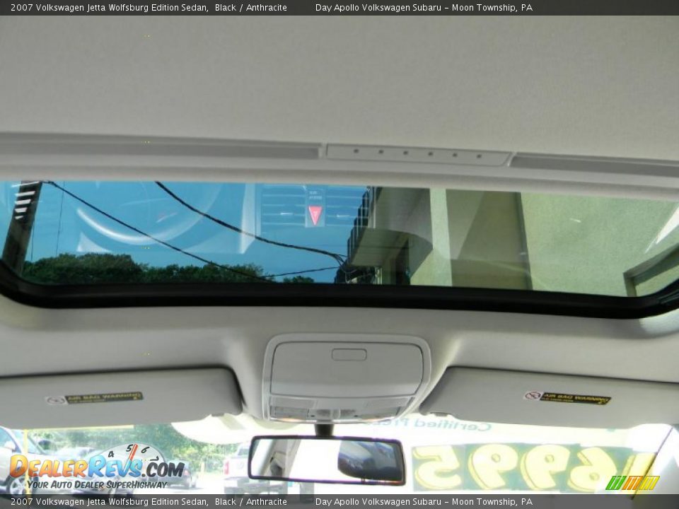 2007 Volkswagen Jetta Wolfsburg Edition Sedan Black / Anthracite Photo #17