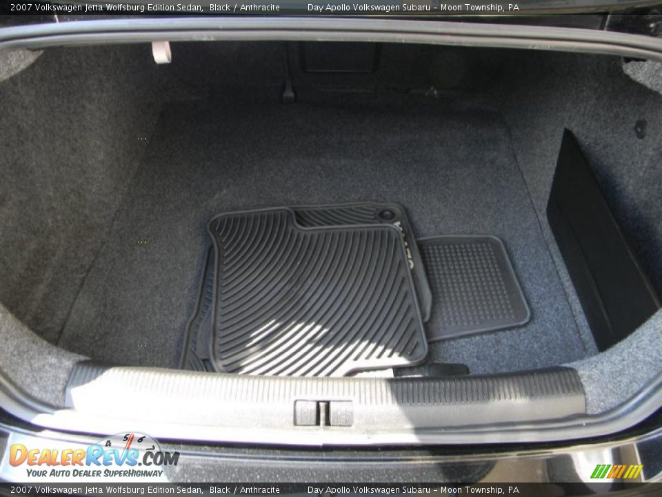 2007 Volkswagen Jetta Wolfsburg Edition Sedan Black / Anthracite Photo #18