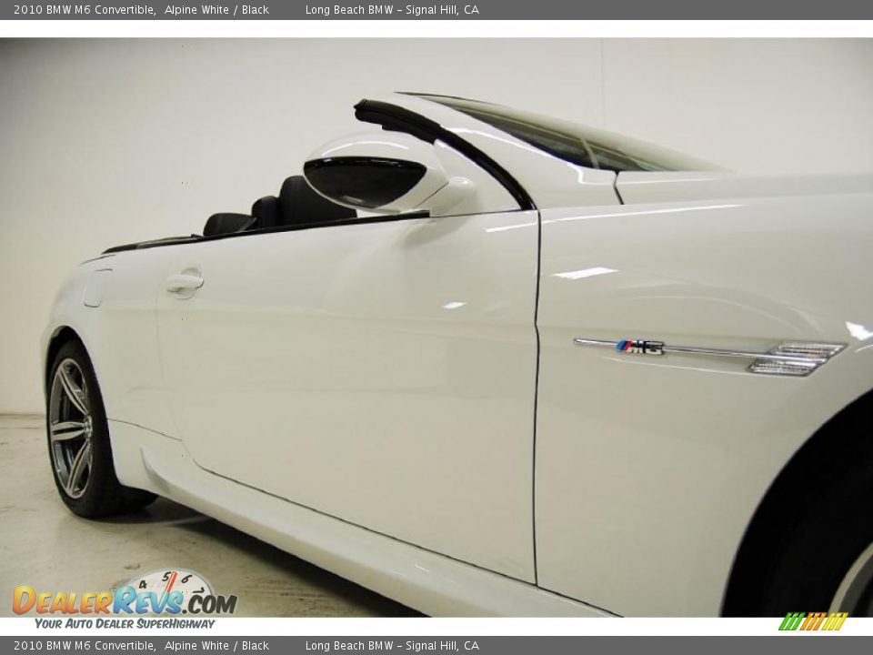 2010 BMW M6 Convertible Alpine White / Black Photo #4