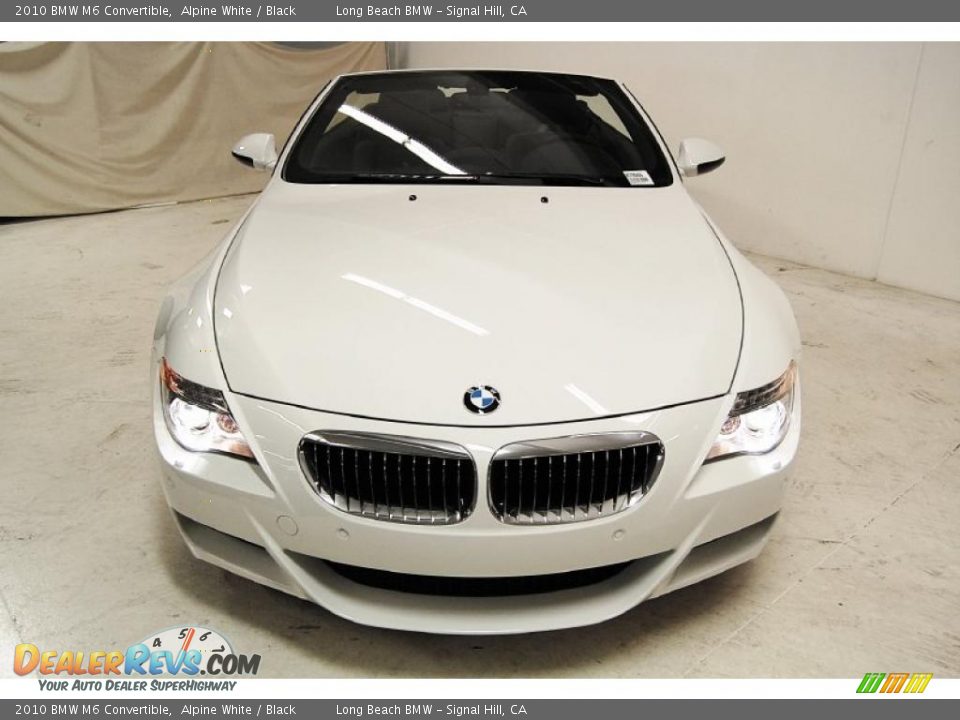 2010 BMW M6 Convertible Alpine White / Black Photo #5