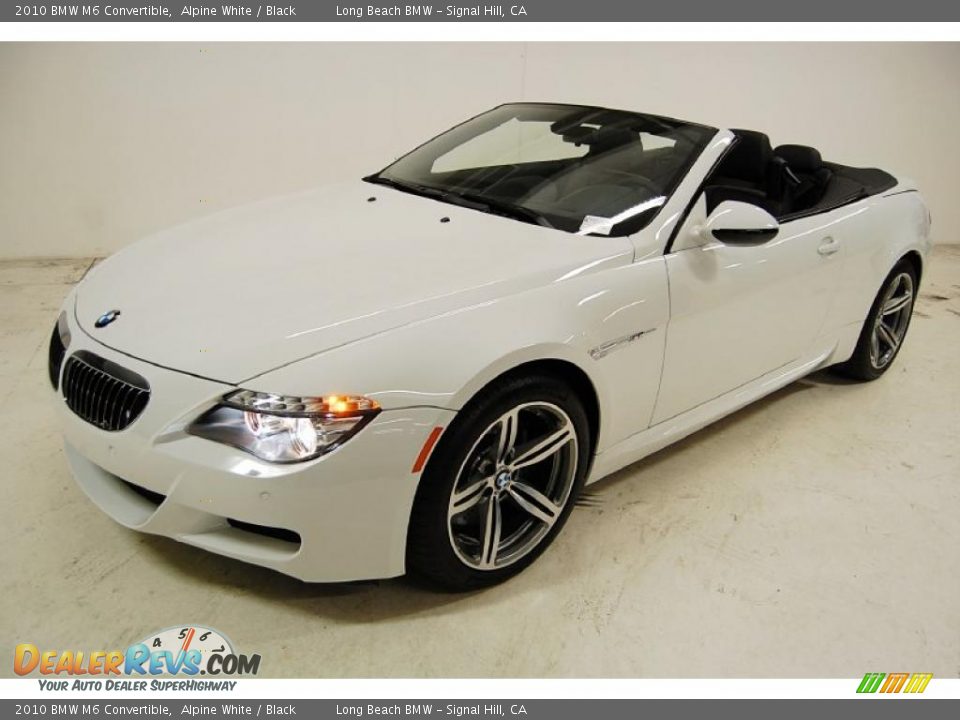 2010 BMW M6 Convertible Alpine White / Black Photo #9