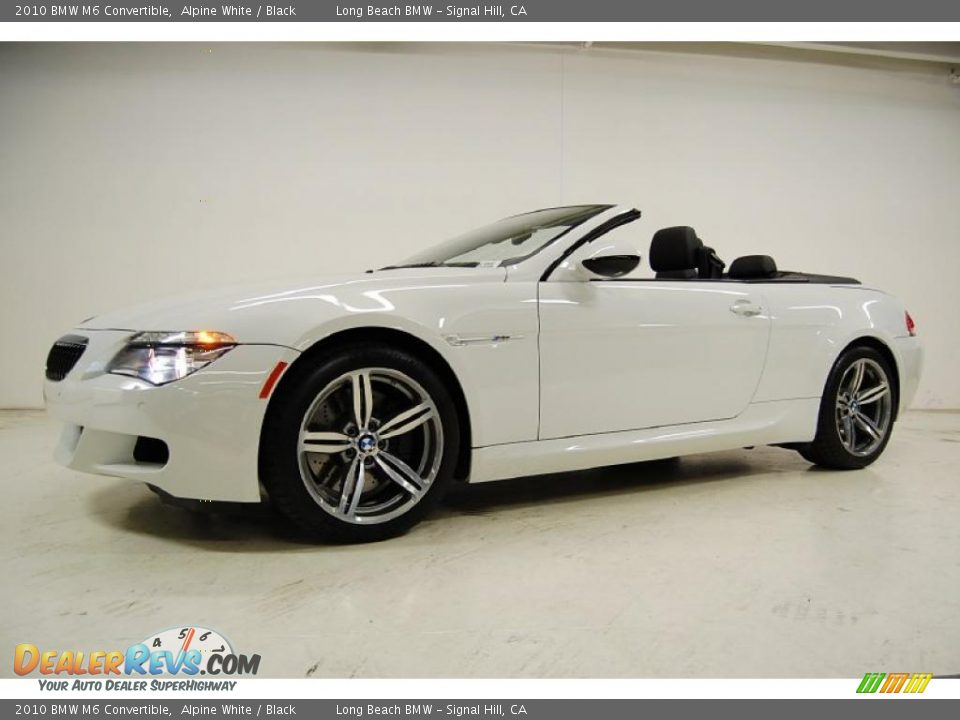 2010 BMW M6 Convertible Alpine White / Black Photo #10