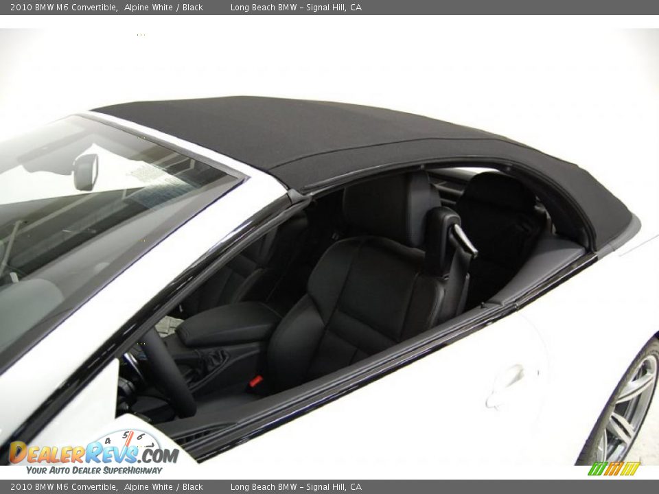 2010 BMW M6 Convertible Alpine White / Black Photo #24