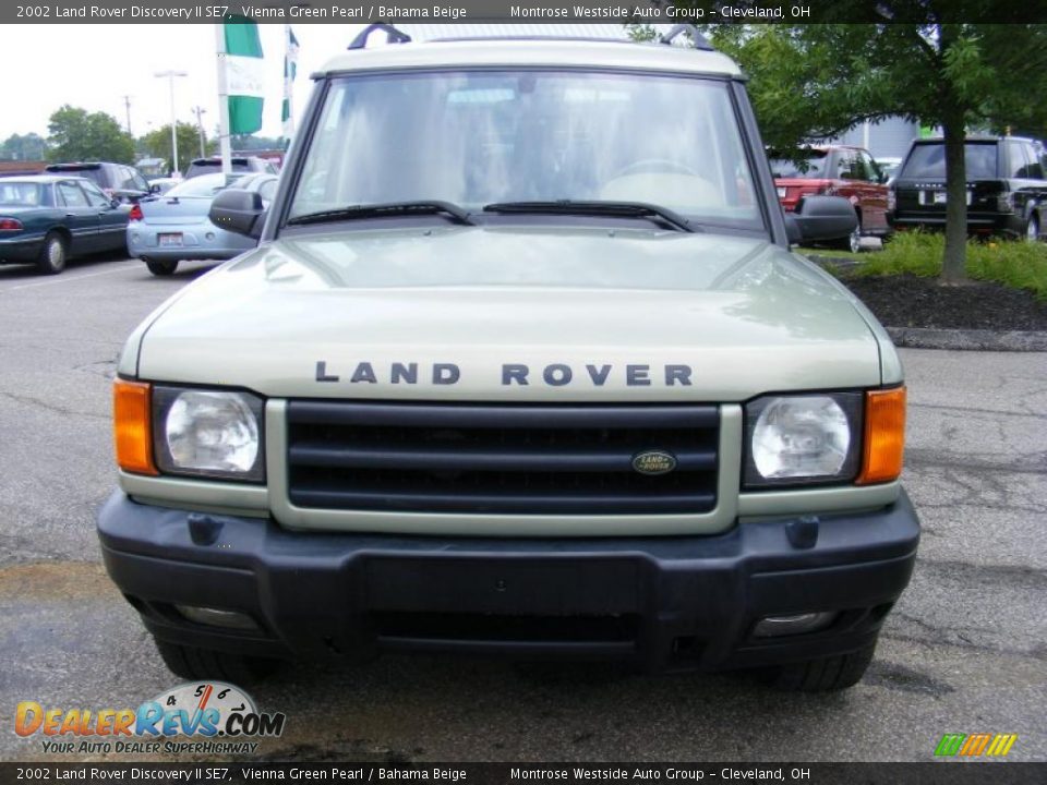 2002 Land Rover Discovery II SE7 Vienna Green Pearl / Bahama Beige Photo #8