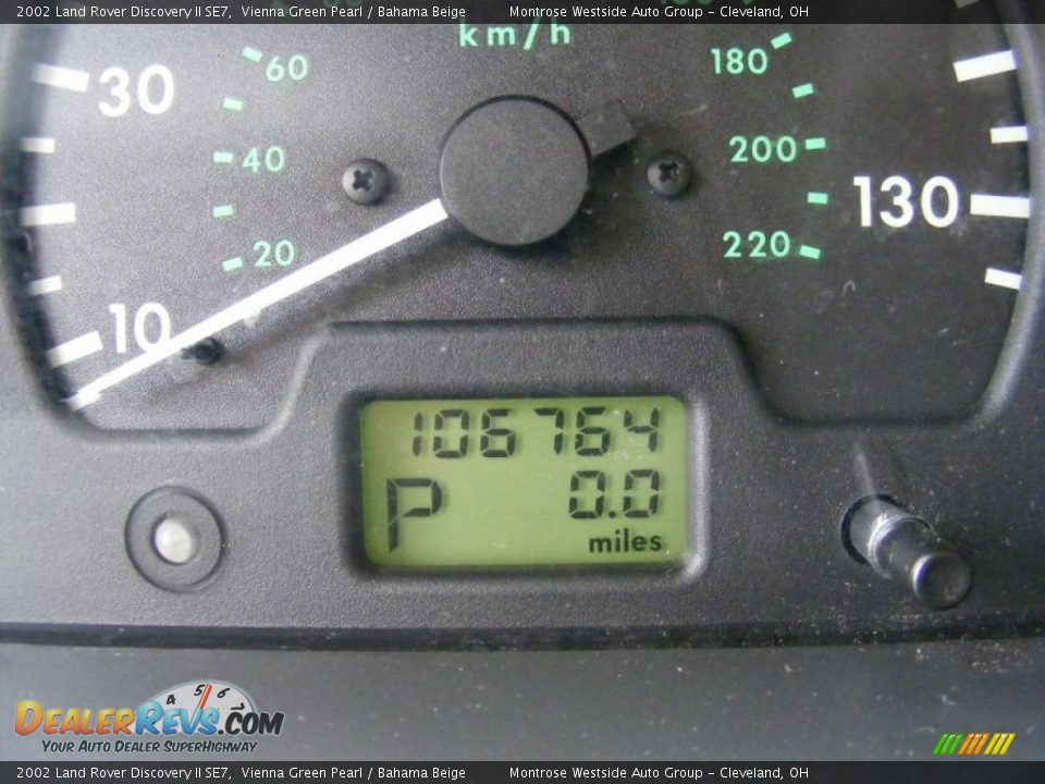 2002 Land Rover Discovery II SE7 Vienna Green Pearl / Bahama Beige Photo #18