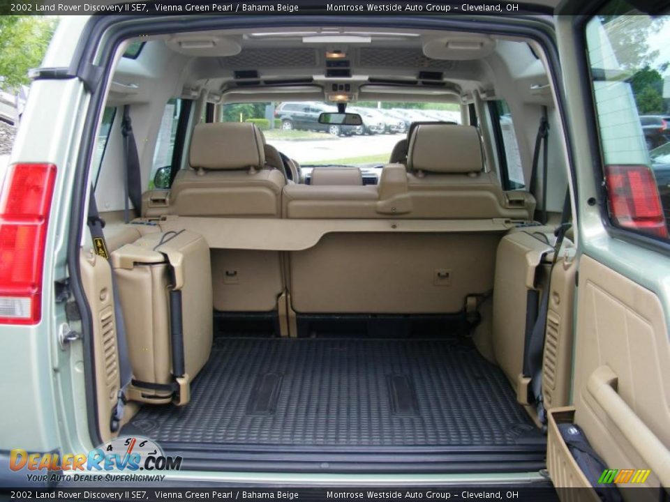 2002 Land Rover Discovery II SE7 Vienna Green Pearl / Bahama Beige Photo #30
