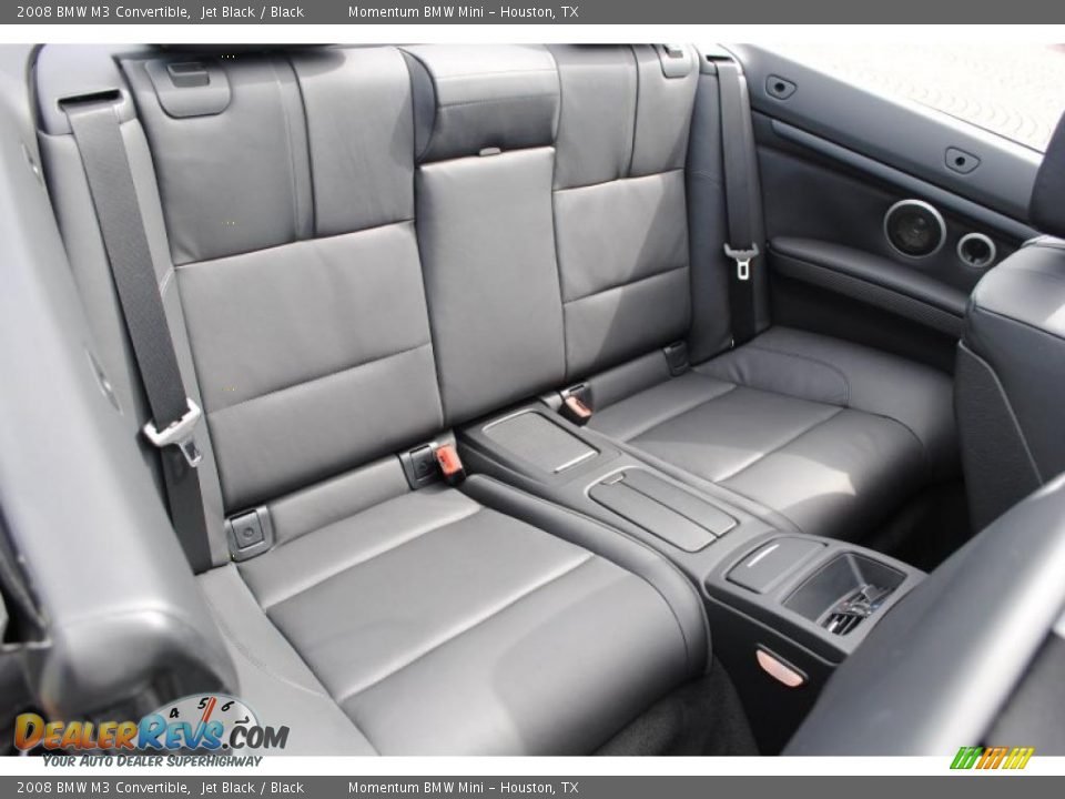 2008 BMW M3 Convertible Jet Black / Black Photo #10