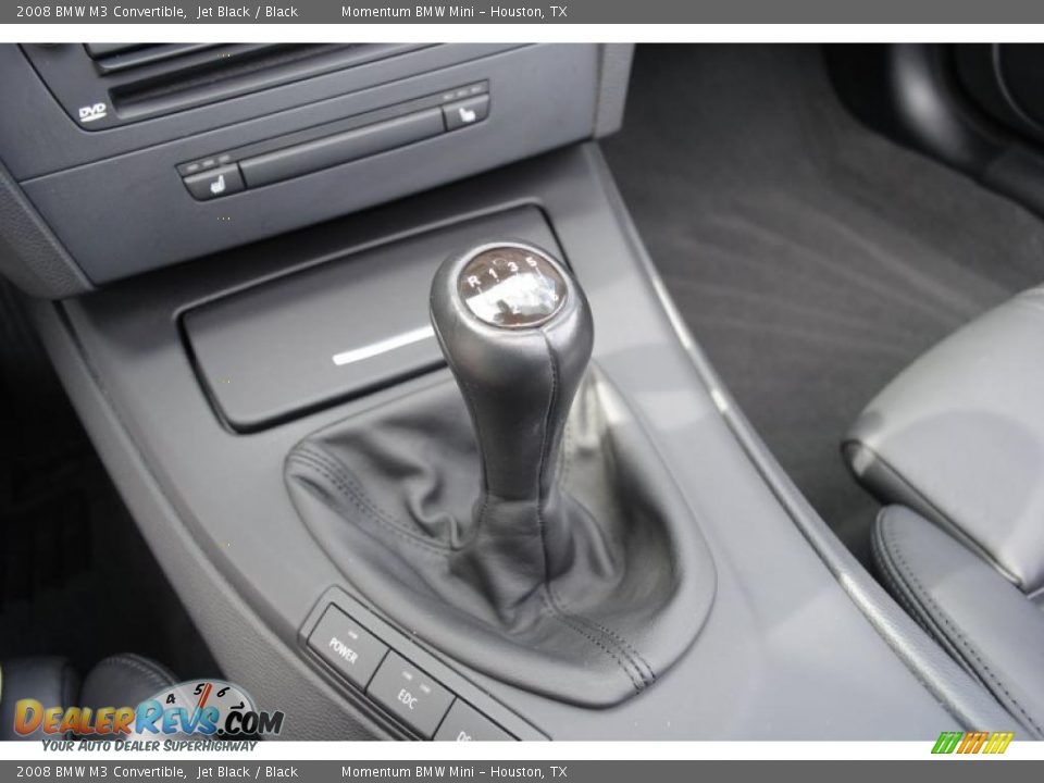 2008 BMW M3 Convertible Jet Black / Black Photo #12