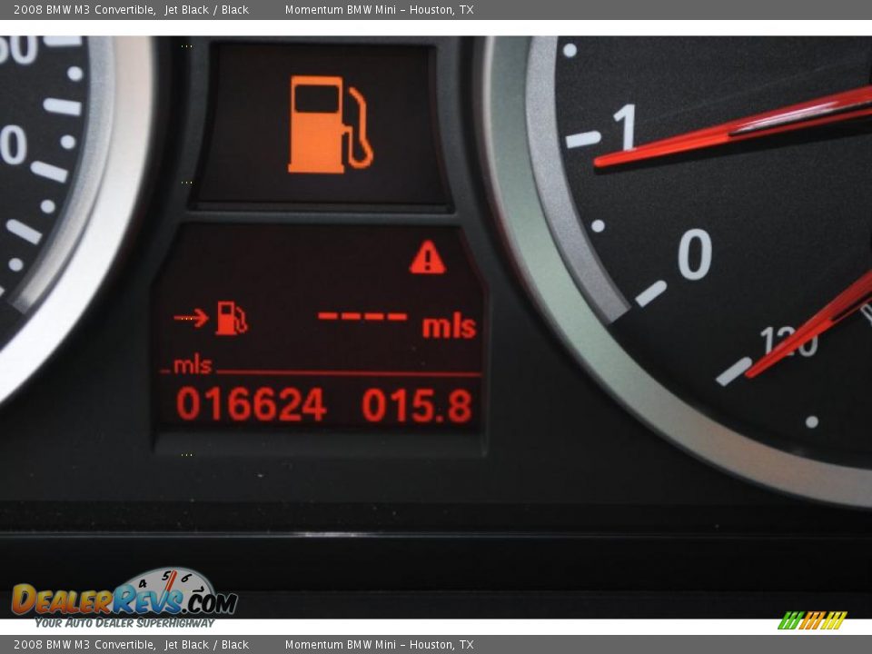2008 BMW M3 Convertible Jet Black / Black Photo #14