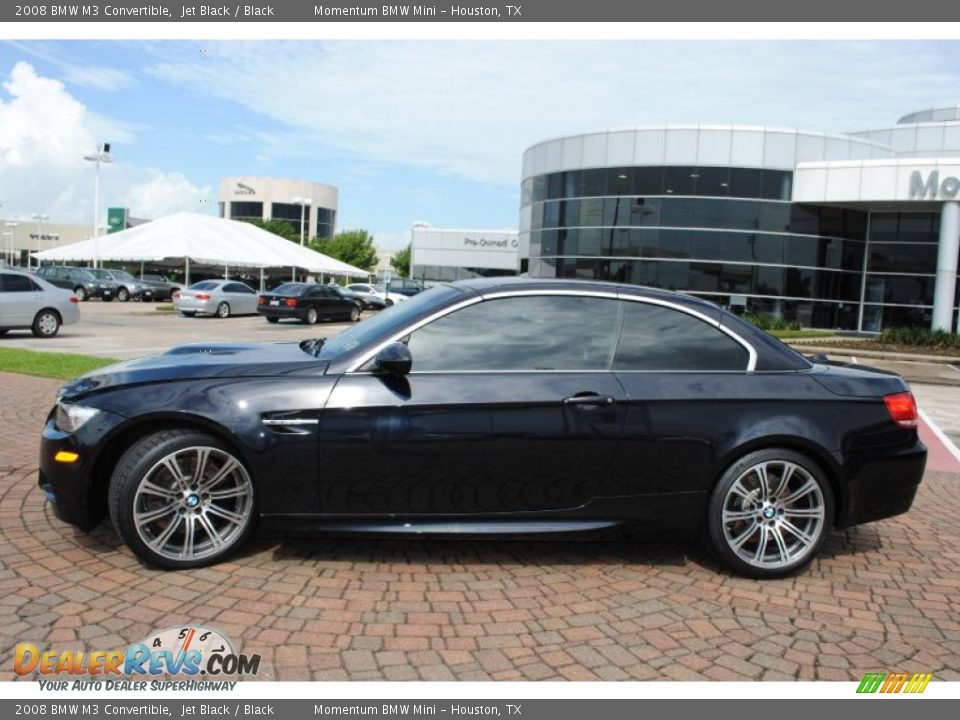 2008 BMW M3 Convertible Jet Black / Black Photo #15