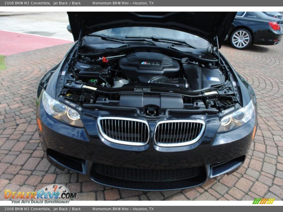2008 BMW M3 Convertible Jet Black / Black Photo #17