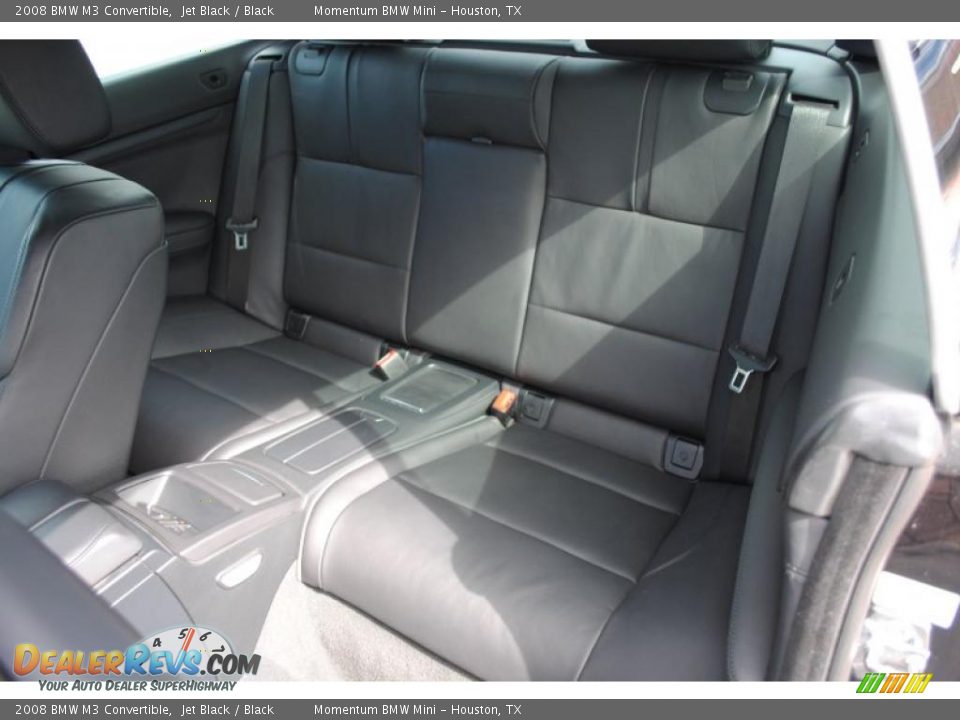 2008 BMW M3 Convertible Jet Black / Black Photo #19