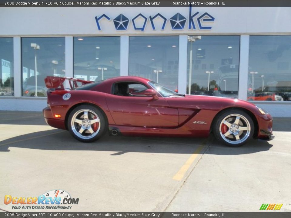 2008 Dodge Viper SRT-10 ACR Coupe Venom Red Metallic / Black/Medium Slate Gray Photo #1