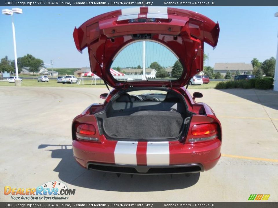 2008 Dodge Viper SRT-10 ACR Coupe Venom Red Metallic / Black/Medium Slate Gray Photo #6