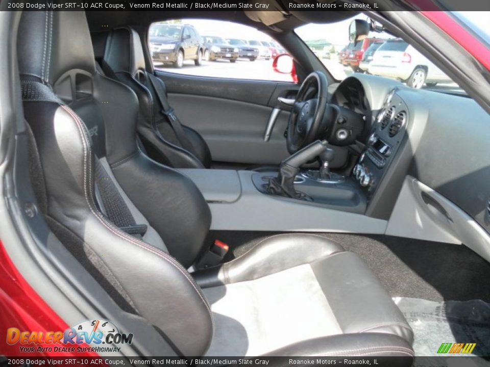 2008 Dodge Viper SRT-10 ACR Coupe Venom Red Metallic / Black/Medium Slate Gray Photo #16