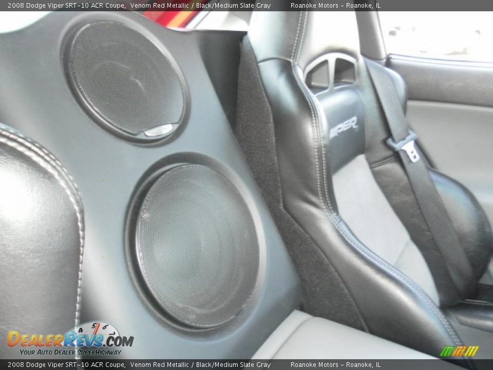 2008 Dodge Viper SRT-10 ACR Coupe Venom Red Metallic / Black/Medium Slate Gray Photo #18