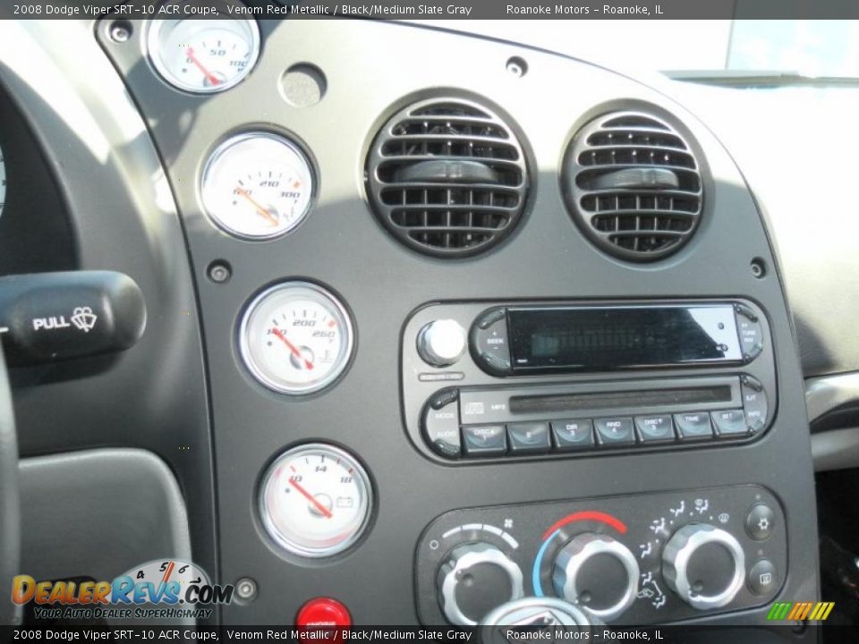 2008 Dodge Viper SRT-10 ACR Coupe Venom Red Metallic / Black/Medium Slate Gray Photo #19
