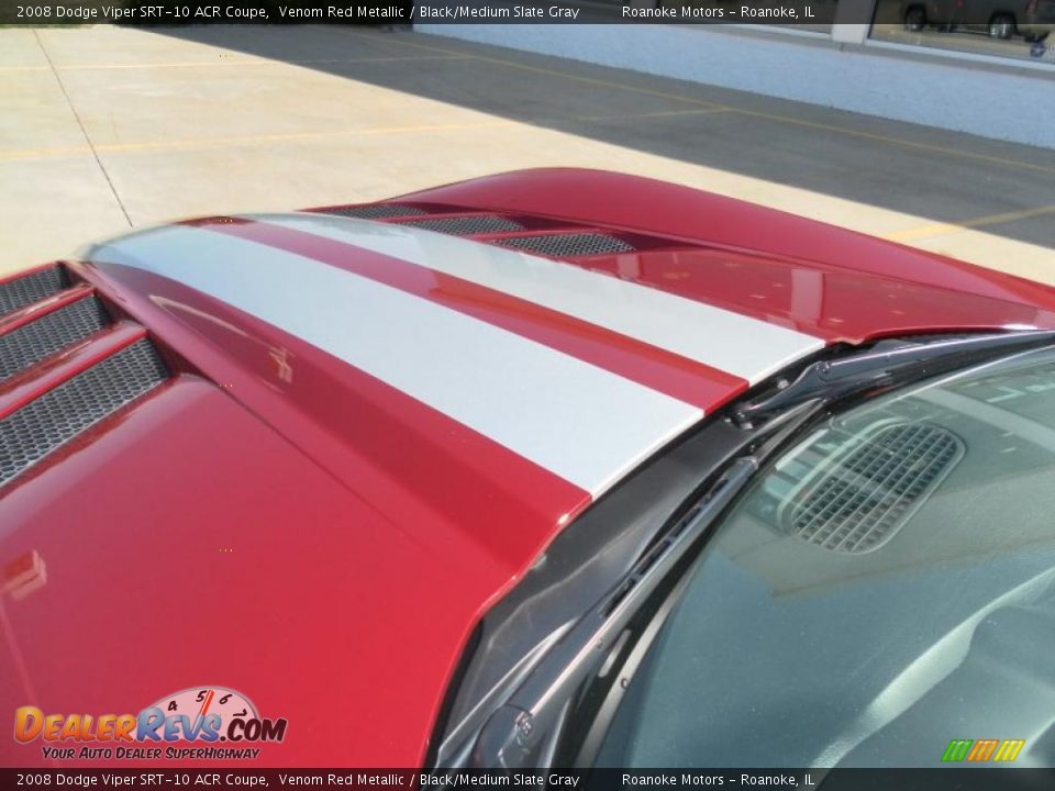 2008 Dodge Viper SRT-10 ACR Coupe Venom Red Metallic / Black/Medium Slate Gray Photo #30