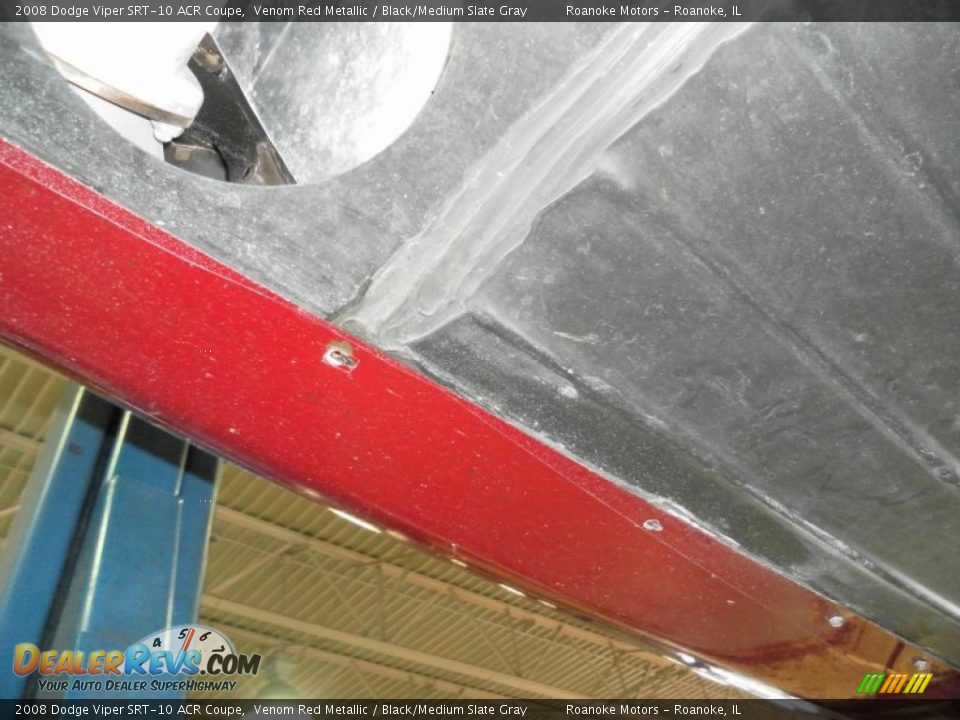2008 Dodge Viper SRT-10 ACR Coupe Venom Red Metallic / Black/Medium Slate Gray Photo #31
