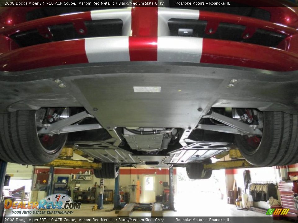 2008 Dodge Viper SRT-10 ACR Coupe Venom Red Metallic / Black/Medium Slate Gray Photo #33