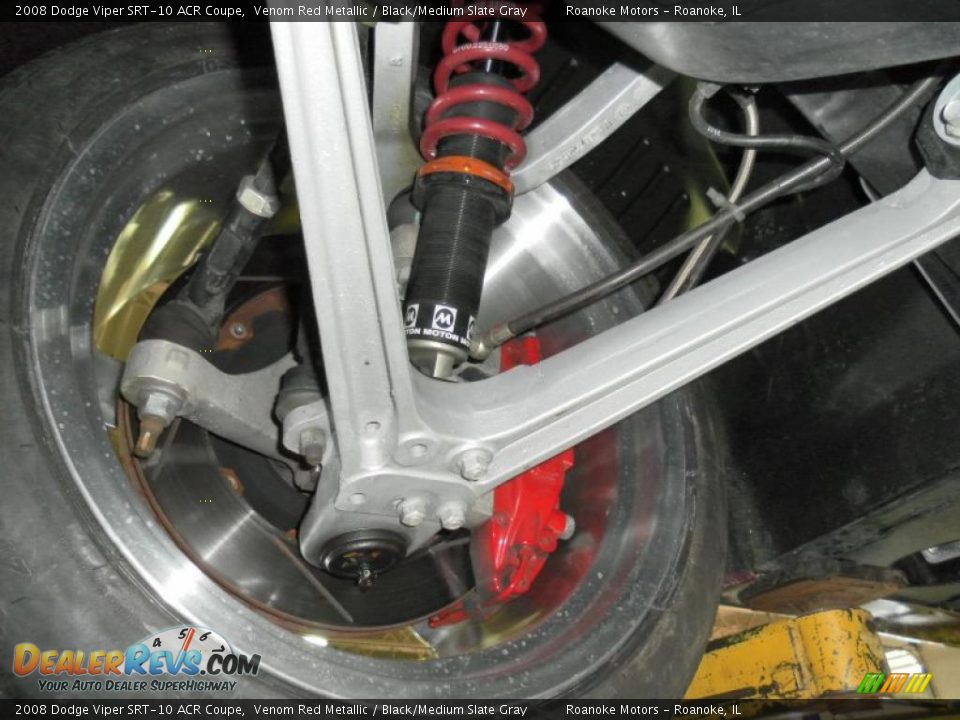 2008 Dodge Viper SRT-10 ACR Coupe Venom Red Metallic / Black/Medium Slate Gray Photo #36