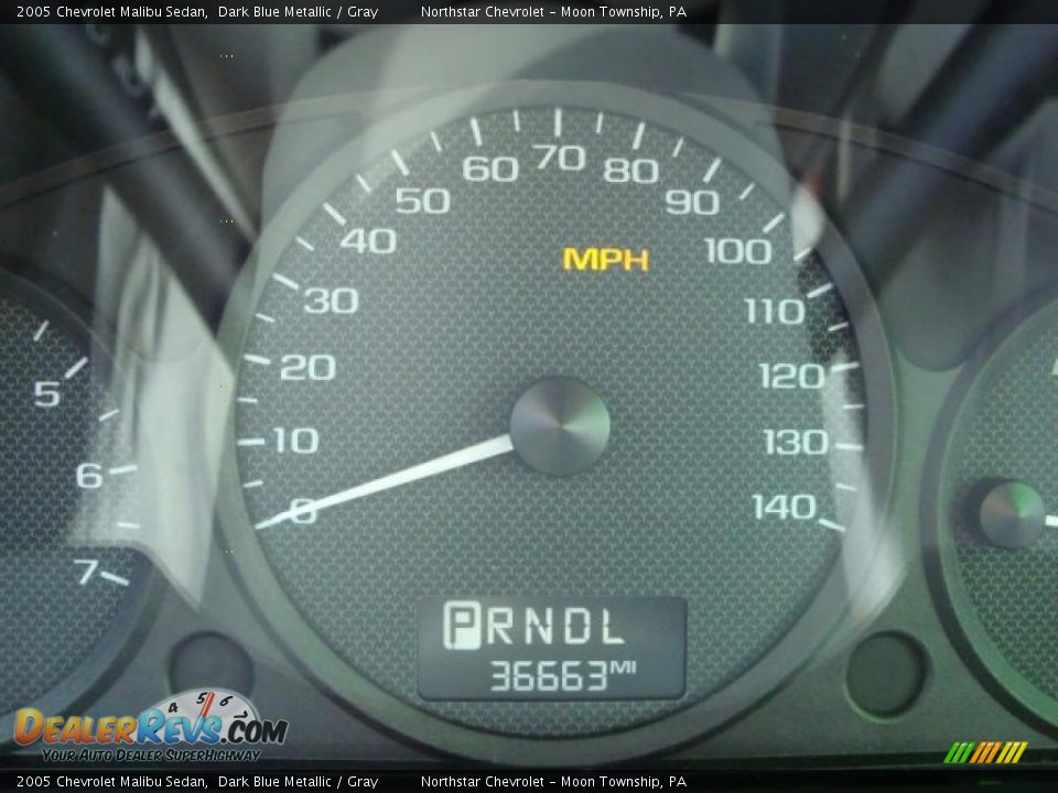 2005 Chevrolet Malibu Sedan Dark Blue Metallic / Gray Photo #20
