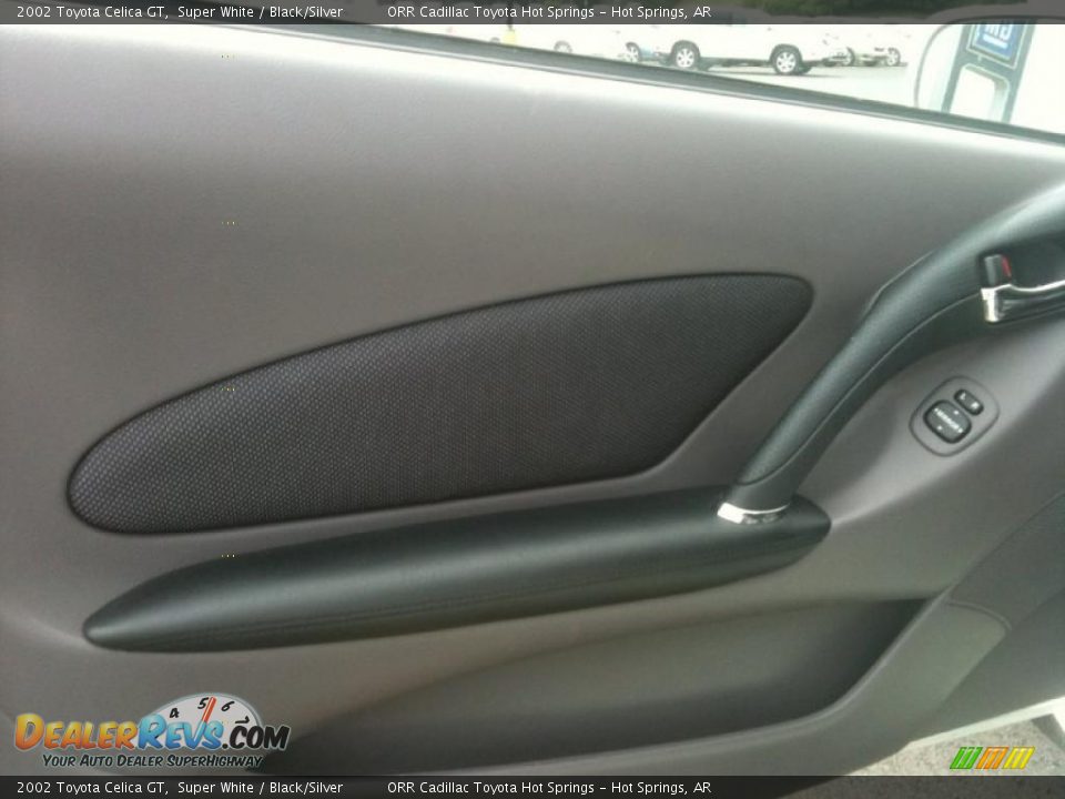 2002 Toyota Celica GT Super White / Black/Silver Photo #8