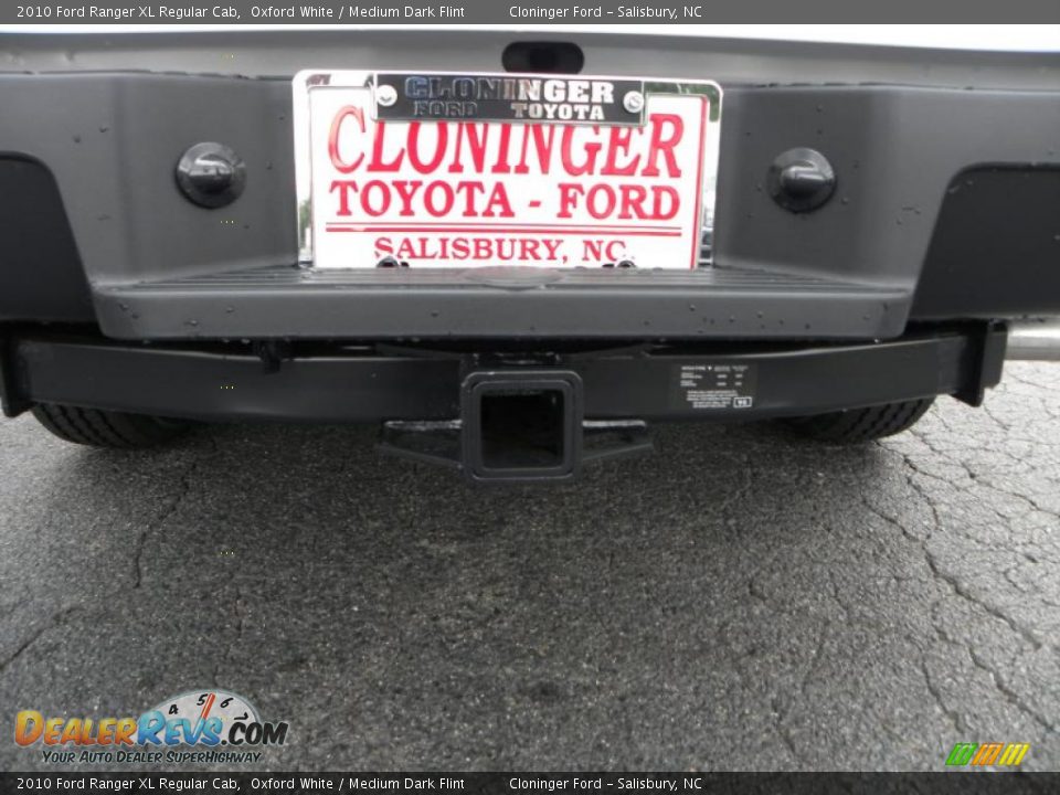2010 Ford Ranger XL Regular Cab Oxford White / Medium Dark Flint Photo #12