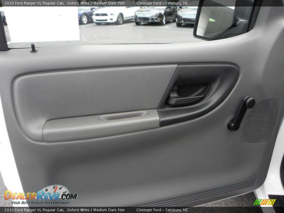 2010 Ford Ranger XL Regular Cab Oxford White / Medium Dark Flint Photo #13