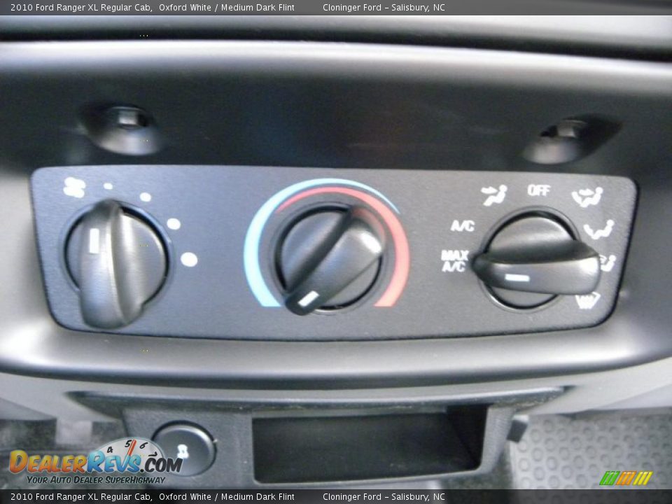 2010 Ford Ranger XL Regular Cab Oxford White / Medium Dark Flint Photo #17