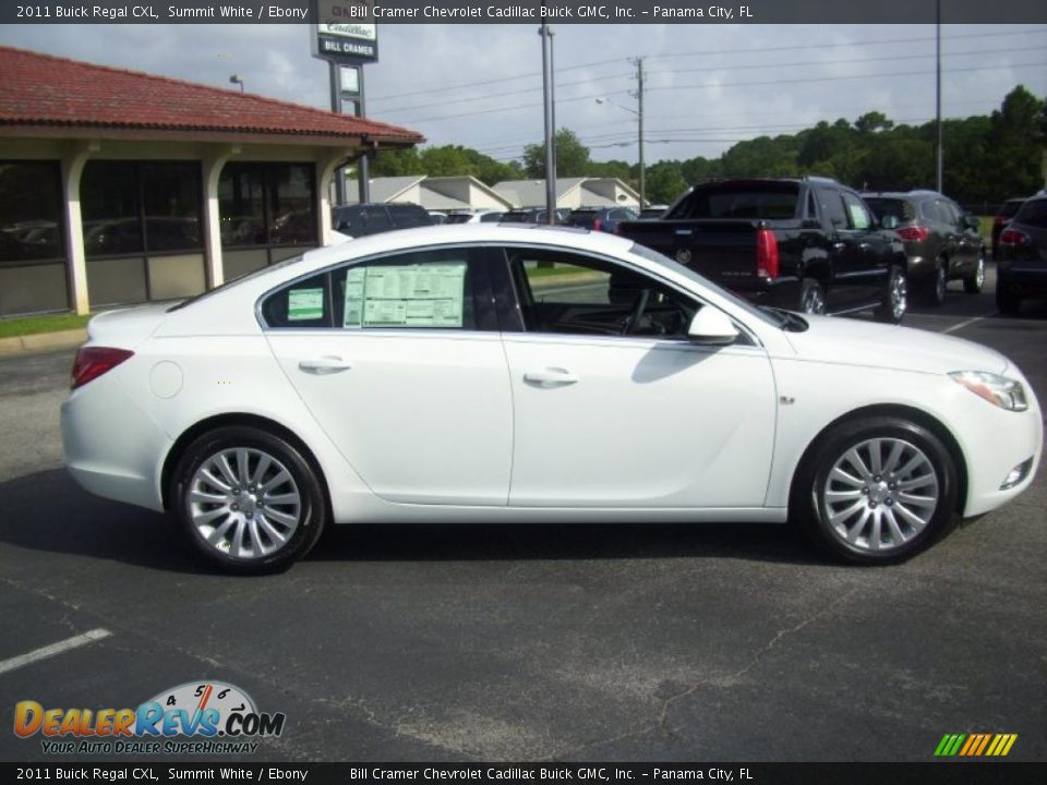 2011 Buick Regal CXL Summit White / Ebony Photo #1