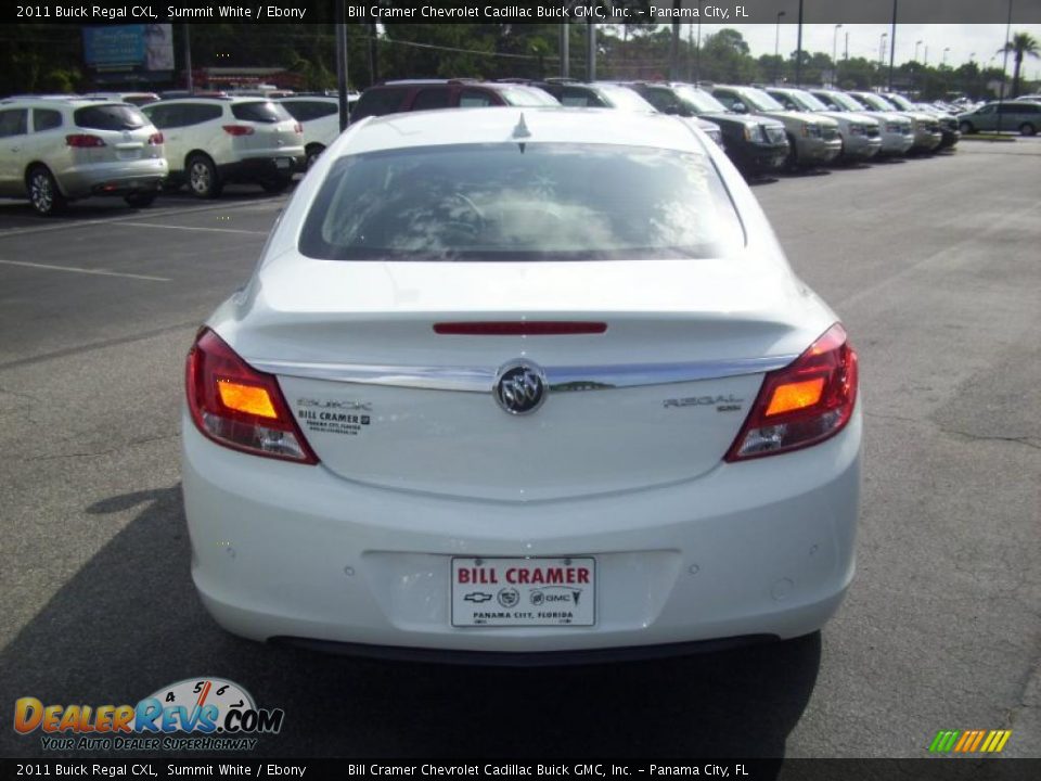2011 Buick Regal CXL Summit White / Ebony Photo #3