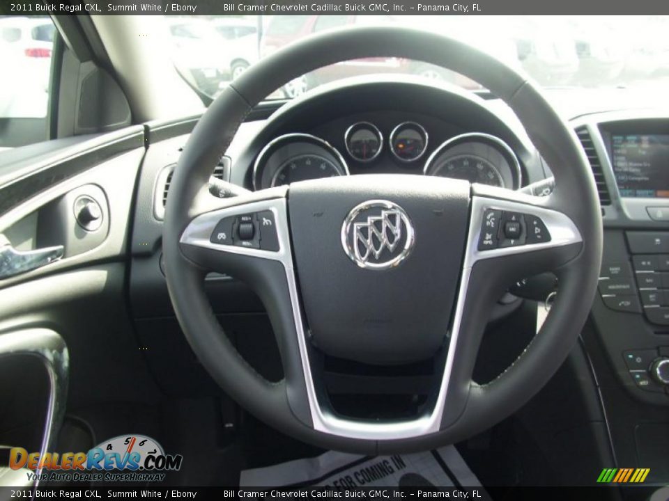 2011 Buick Regal CXL Summit White / Ebony Photo #6