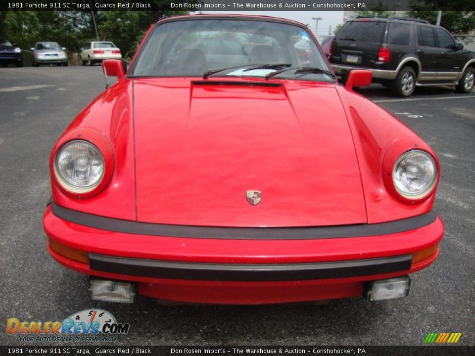 Guards Red 1981 Porsche 911 SC Targa Photo #3