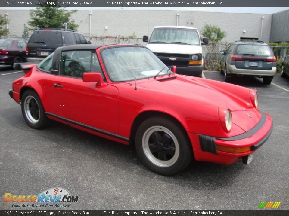 Guards Red 1981 Porsche 911 SC Targa Photo #6